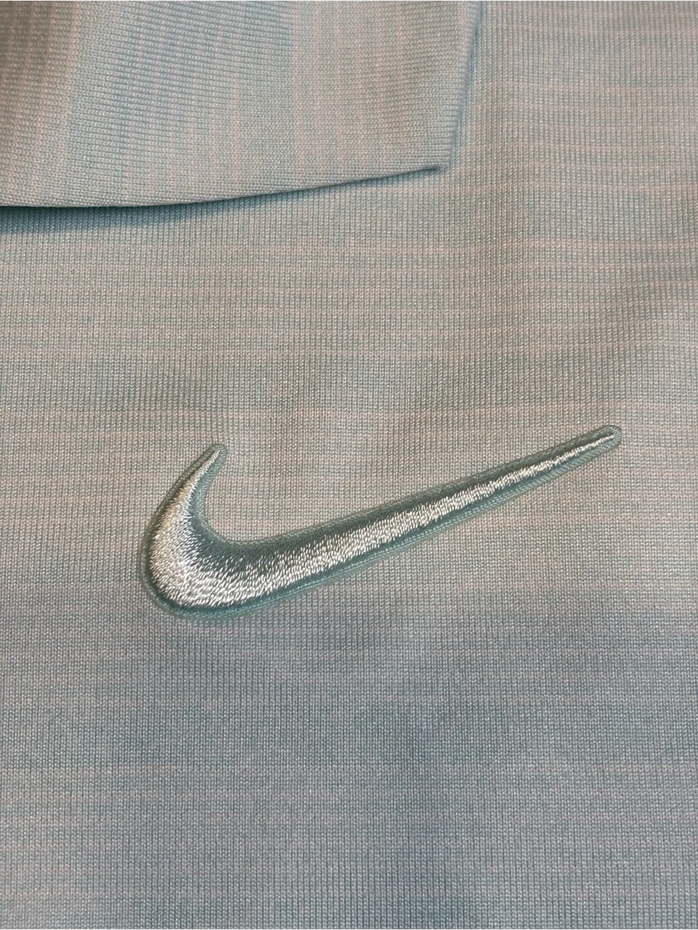 Nike Golf Dri-FIT Vapor Micro Stripe Polo Men’s Medium Healing Jade AT8676-336